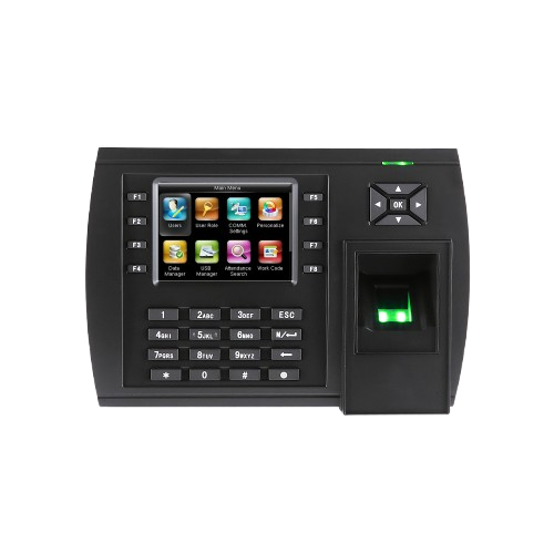 thumbnail image 2 of F01H Biometric Fingerprint Time Clock – 100K Records – USB – 12 Languages 2 of 5