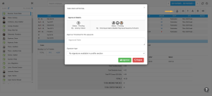 Approving via Timecard