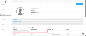 Timeclock ID and Timeclock Password in Employee Section 