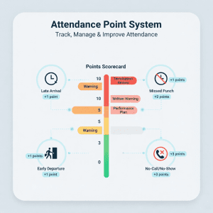 Attendance points system