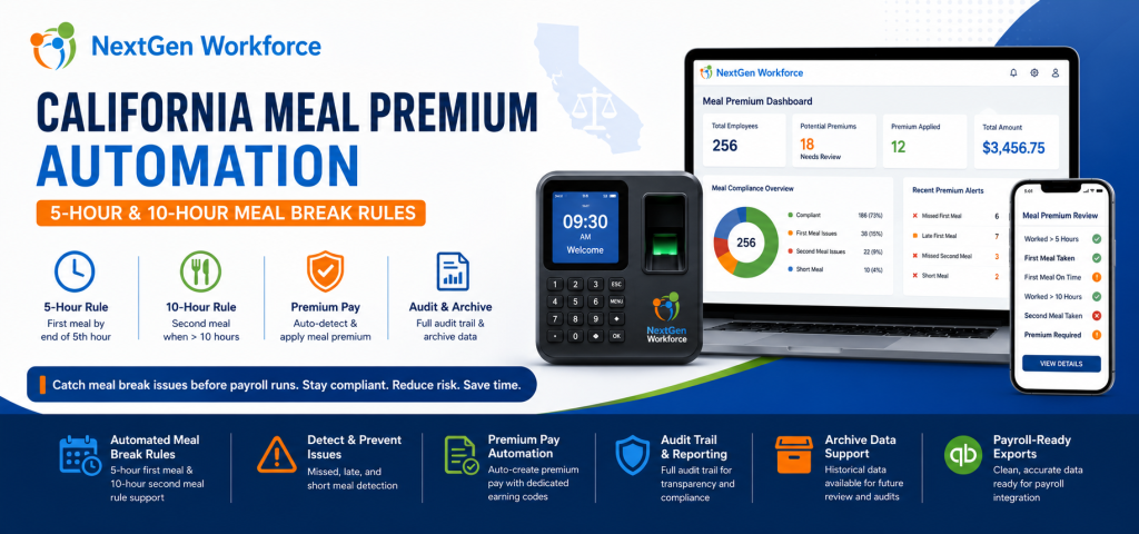 California Meal Premium Automation